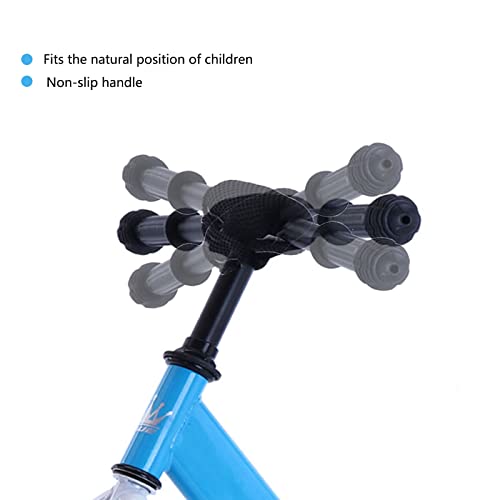 Bueuwe Bicicleta de Equilibrio Sin Pedales NiñO 3-7 AñOs,14 Pulgadas Bici para NiñOs,SillíN Ajustables,Ultraligera,Aprender A Mantener El Equilibrio Juguetes para NiñOs,hasta 45 Kg, Blue