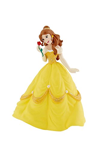 Bullyland 13436 – Juego de Figuras de Walt Disney Belle – Belle y Madame Pottine pintadas a Mano, sin PVC, Regalo Ideal para niños y niñas para Jugar de fantasía