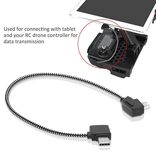 Cable de Datos del Controlador de 207 mm Tableta Tipo-C al Controlador Compatible con dji Mavic Mini RC Drone