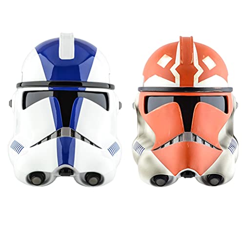 Casco mandaloriano para Halloween, disfraz de Mandalorian Cosplay Máscara de Star Wars Películas, Clone Trooper