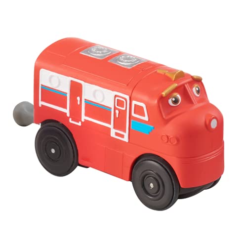 Chuggington Locomotive Touch & GO Wilson – Tren Miniatura del Dibujo Animado Tfou con Varios Personajes coleccionables – Juego de activación táctil – Juguete Infantil 3 años y +, EU890401, Rojo