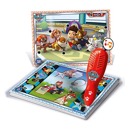 Clementoni-55040 - Boli Interactivo Paw Patrol - juego educativo con boli electrónico a partir de 3 años