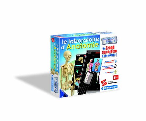 Clementoni 62134 – Juego Educativo – Ciencia y Naturaleza – Laboratorio de Anatomía