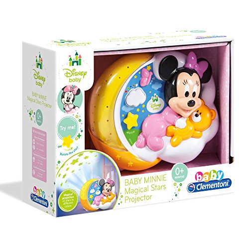 Clementoni Pingüinos De Madagascar Proyector de Baby Minnie (17126.2), Multicolor