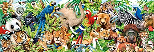 Clementoni Puzzle 1000 Piezas Panorama Wildlife, Color (39517.0)