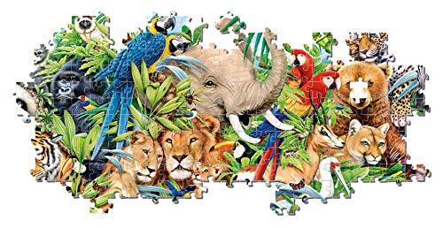 Clementoni Puzzle 1000 Piezas Panorama Wildlife, Color (39517.0)