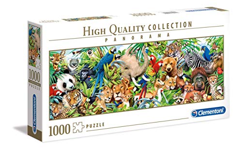 Clementoni Puzzle 1000 Piezas Panorama Wildlife, Color (39517.0)