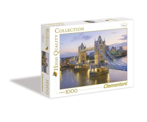 Clementoni - Puzzle de 1000 Piezas, diseño Tower Bridge (39022.9)