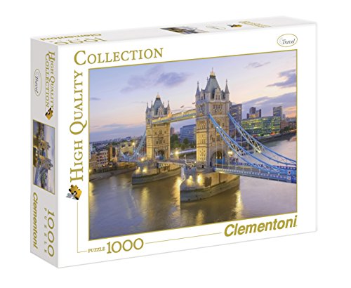 Clementoni - Puzzle de 1000 Piezas, diseño Tower Bridge (39022.9)