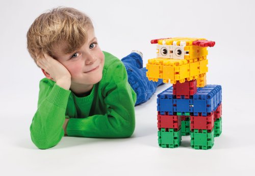 Clics Toys - Cubo de 175 piezas, 9 modelos en 1 (BBM NV CB175) , color/modelo surtido