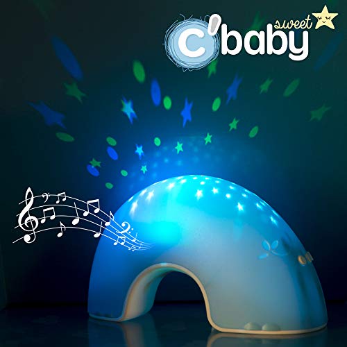 ColorBaby - Proyector musical estrellas para bebés c'baby sweet (49189)