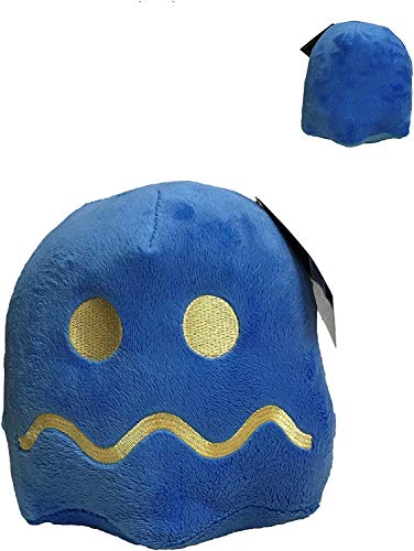 ComeCocos (Pac Man Ghost) - Peluche Fantasma Azul 11'81"/30cm Calidad Super Soft