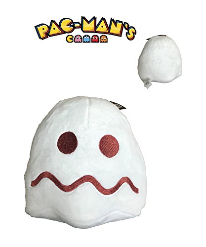 ComeCocos (Pac Man Ghost) - Peluche Fantasma Blanco 11'81"/30cm Calidad Super Soft