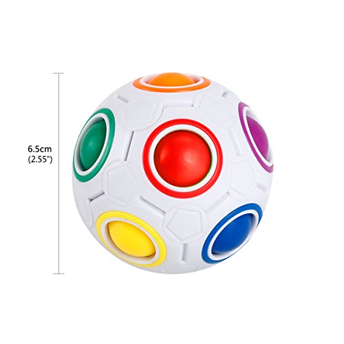 Cooja Magic Rainbow Ball Puzzle, Juguete para Niños