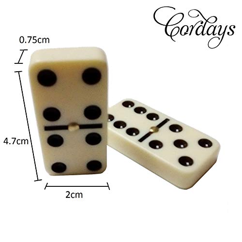 Cordays - Estuche de Domino Hecho a Mano en Piel - incluye las Fichas - CDM-00020