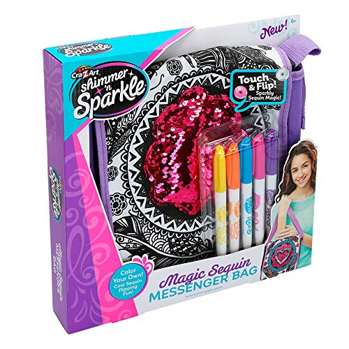 Cra-Z-Art - Crea tu bolso de lentejuelas Shimmer'n Sparkle(44800)