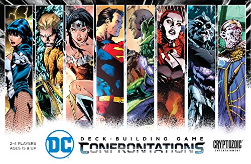 Cryptozoic Entertainment CRY02196 DC Comics - Juego de Mesa (confrontaciones), Multicolor