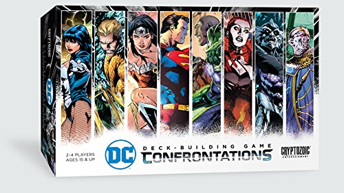 Cryptozoic Entertainment CRY02196 DC Comics - Juego de Mesa (confrontaciones), Multicolor