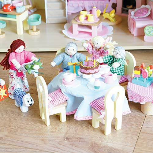 Daisylane Le Toy Van ME056 MUÑECAS Casas-roomsets Rosebud Drawing Room