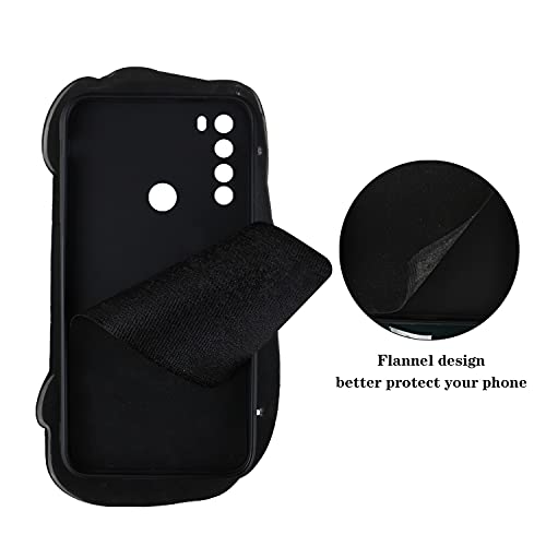 Dclbo Funda para Xiaomi Redmi Note 8, funda de silicona TPU con cadena para teléfono móvil, banda para el cuello, funda de silicona suave, funda protectora para Xiaomi Redmi Note 8-4 patrón