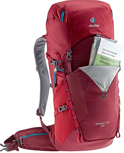 Deuter Speed Lite 26 Mochila Tipo Casual 63 Centimeters 26 Rojo (Maron-Cranberry)