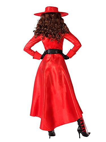 DISBACANAL Disfraz Carmen Sandiego para Mujer - M-L