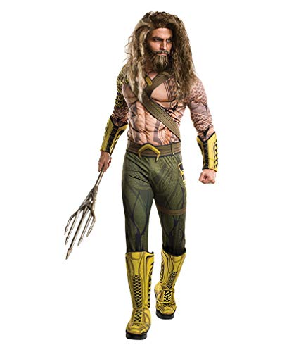 Disfraz De Aquaman Deluxe Hombre One Size