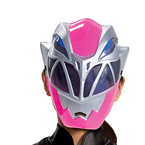 Disguise Disfraz Power Ranger Niña Dino Fury Rosa, Disfraz Superheroína Niña Disponible en Talla M