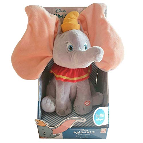 Disney Dumbo Interactive Plush 30 cm con Sonido y Movimiento (Peek a Boo)