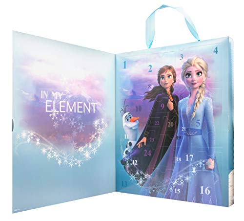 Disney Frozen 19388 - Calendario de Adviento con accesorios para el pelo, diseño de Frozen , color/modelo surtido