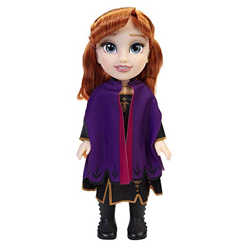 Disney Frozen 2, muñeca Anna de 35 cm con Vestido de Viaje