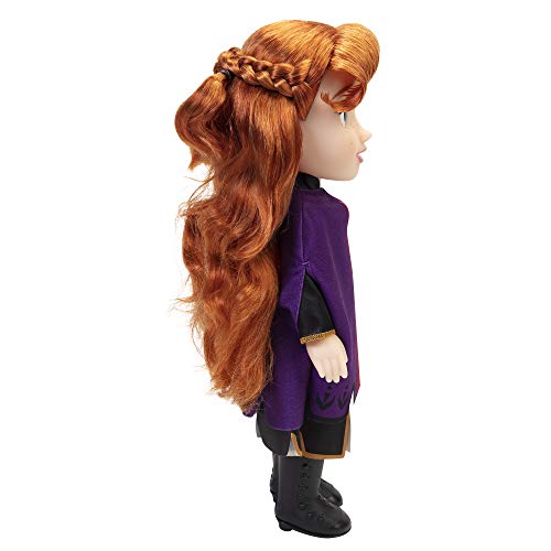 Disney Frozen 2, muñeca Anna de 35 cm con Vestido de Viaje