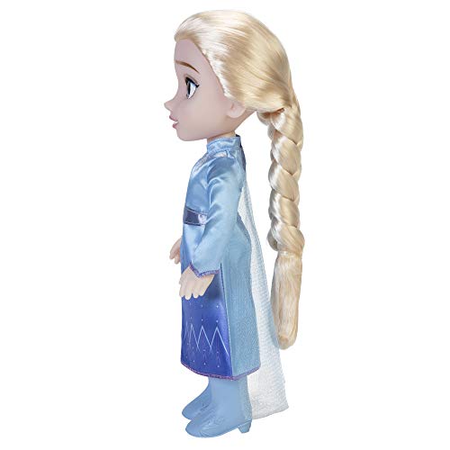 Disney Frozen 2, muñeca Elsa de 35 cm con Vestido de Viaje