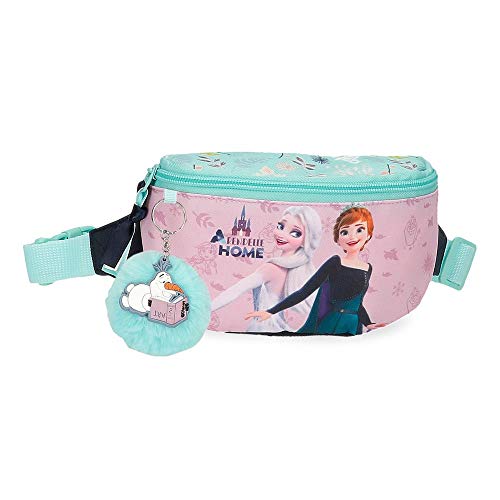 Disney Frozen Arendelle is Home Riñonera Azul 27x11x6,5 cms Poliéster