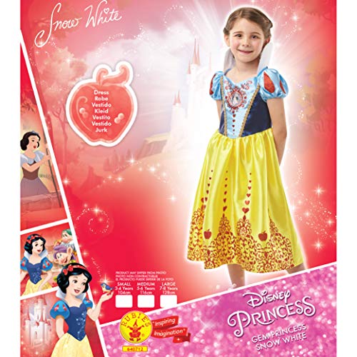 Disney Princess - Disfraz Blancanieves Classic Deluxe Inf, Multicolor, L (Rubies 640712-L)