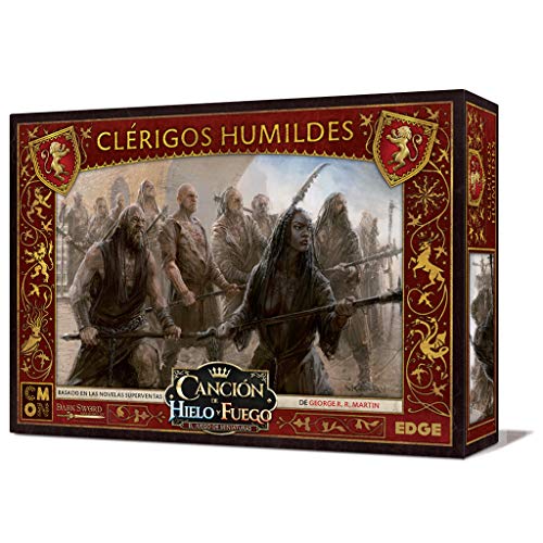 Edge Entertainment- Game of Thrones Cancion de Fuego y Hielo el Juego de Miniaturas - Clérigos humildes, Color (EECMSI28)