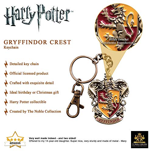 El Llavero de la Cresta de Gryffindor de la colección Noble