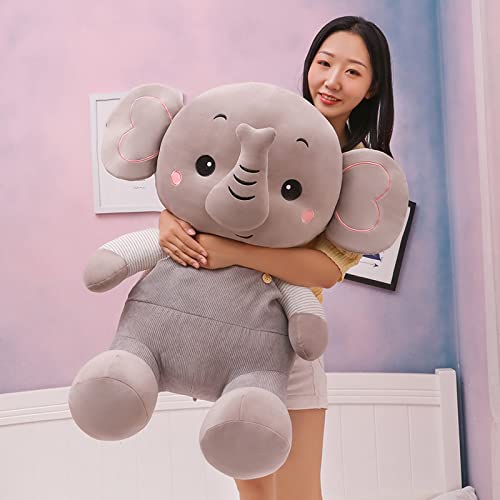 Elefante De Dibujos Animados Juguete De Peluche Bebé Elefante Mascota Muñeca Decoración De La Habitación De Los Niños Muñecas Juguetes para Niños Juguete De Felpa Almohada para La Siesta Cojín