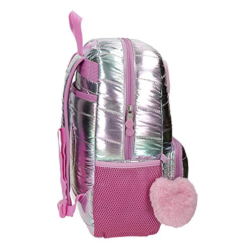 Enso Fancy Mochila Escolar para Portátil 15,6" Rosa 32x42x14 cms Poliéster 18.82L