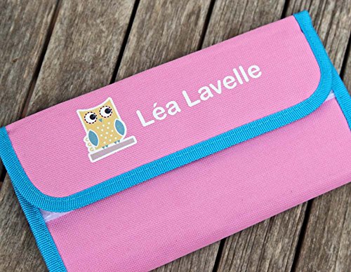 Estuche Personalizado Con El Nombre | Lápices De Colores Personalizados | Perfecto Para La Escuela