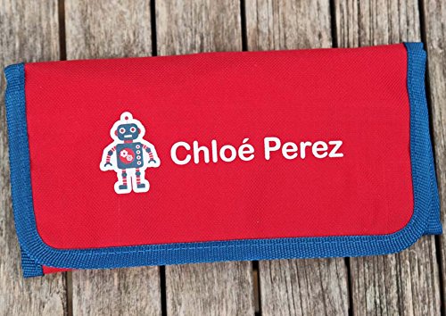 Estuche Personalizado Con El Nombre | Lápices De Colores Personalizados | Perfecto Para La Escuela