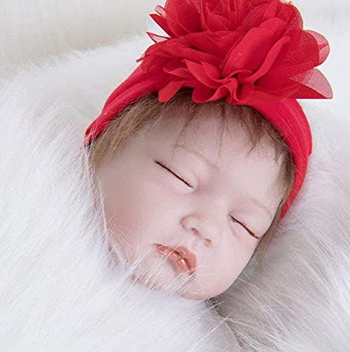 ETRVBSWE Muñecas Reborn, Simulación Silicona Baby Rebirth Doll 55Cm Cerrado Ojo Muñeca Simulación Silicona Baby Rebirth Doll 55Cm Cerrado Ojo Muñeca