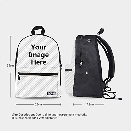 fhdc Mochila Mochilas De Lona Escolares para Niños Mochila con Estampado De Altavoz 3D para Estudiantes Niñas Niños Niños   H5495J