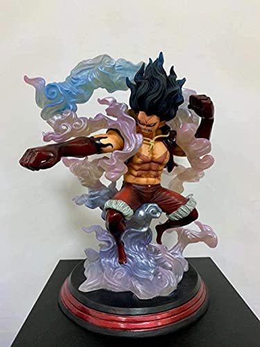 Figura Modelo Coleccionable Anime One Piece Snake Man Gear Cuarto Mono PVC Figura Figura Colección Modelo Juguetes Niños 28cm Juguete Acción Figura Escultura