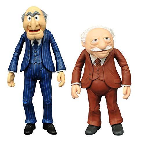 Figuras de acción de los Muppets de Statler & Waldorf con accesorios Diamond Select