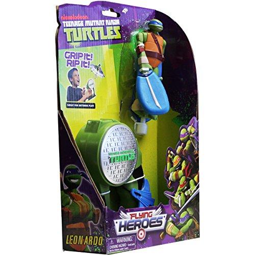 Flying Heroes - Figura Leonardo de Tortugas Ninja (Bandai 52659)