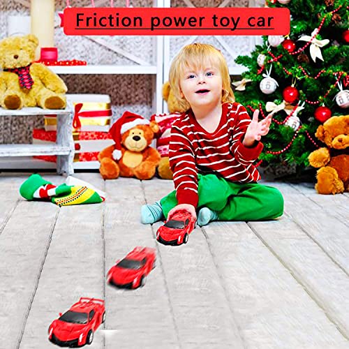 FQDVM Transformers Robot Car 2 en 1 Los mejores juguetes para niños de 3 a 12 años (rojo)