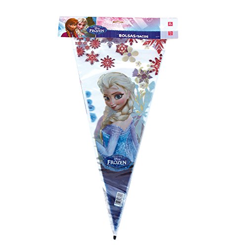 Frozen - 10 Bolsa cono gigante, (Verbetena 014001272)