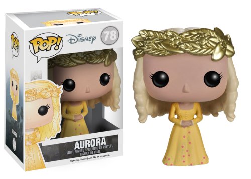 Funko - Bobugt089 - Figurita Cine - Maléfica - Bobble Head Pop 78 Aurora