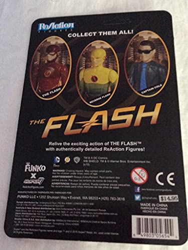 Funko DC The Flash ReAction The Flash Exclusive 3 3/4 Action Figure [Unmasked] by FunKo